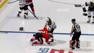 NHL 14 - Bruins vs Blackhawks Gameplay [HD]