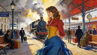 Visual Poems | Claude Monet | Arrival of the Normandy Train: The Reunion (Part 2)