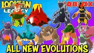 All New Loomians Full Evolutions - Loomian Legacy (Roblox) - Igneol Evolve to Obsidrugon & More