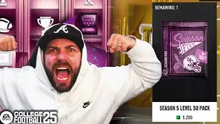 Opening My Season 5 Level 50 Pack!