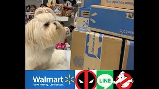 Unboxing: Walmart Haul Pt 1 Funko Pop (Ghostbusters, Deadpool, LINE)