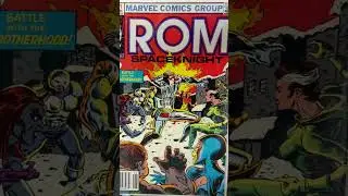 Rom Space Knight vs The Brother Hood ! Marvel Comics !