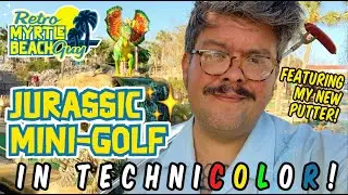 Jurassic Mini Golf: vinyl shopping and putt putt with mom, and dinner at 1299 Shine in COLOR!