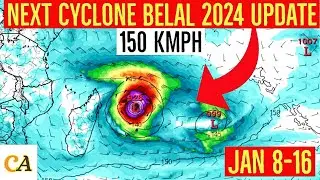 Next Cyclone Belal to Form in Indian Ocean? | Meteo Mauritius Update - 4 January 2024