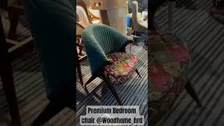 Premium Bedroom chairs@Woodhomehrd  #viralshort #interiordesign #chair #trending #furniture