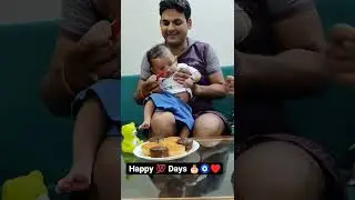 My Baby's 💯 Days Celebration 🎉🥳 #shorts #100days #birthdaycelebration #shrejashstories