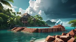 RETORNO À BASE E FUNDAÇÃO DE TIJOLO | STRANDED DEEP COM MODS | TEMPORADA 4 EP 13