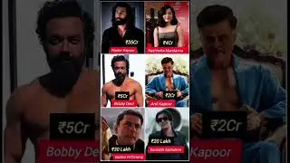 Animal Movie Cast Salary Revealed 🔥🤑 | Ranbir Kapoor to Bobby Deol Fees