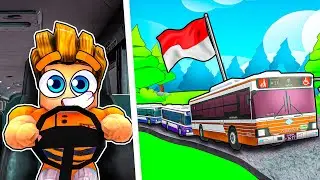 Horangi Jadi Supir Bawa Bas Telolet Di Indonesia!!! (Roblox Malaysia)
