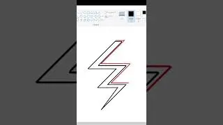 electric charge sign making in mspaint