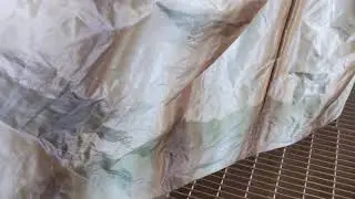 REMOVING URINE ODOR FROM SILK DRAPERY