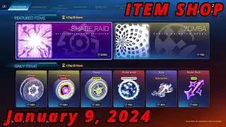 January 9 Rocket League Item Shop: SAFFRON SLK WHEELS!