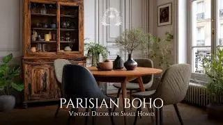Inside a Parisian Boho Apartment | Vintage Style for Small Spaces ✨🏡