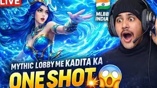 🔴 LIVE | MLBB India 🇮🇳 | Mythic Rank Push 🔥 | Backchodi With Friends 🎁Hindi#MLBB#shorts#viral