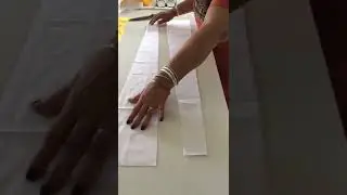 How to cut godets to attach in a dress to give extra flare and add circumference to the dress#shorts