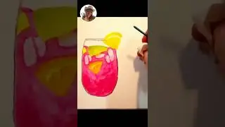 How To Paint A Glass Of Sangria