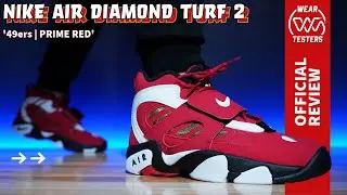 Nike Air Diamond Turf 2 49ers Prime Red 2026