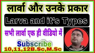 Larva and it's Types#educationalvideos.