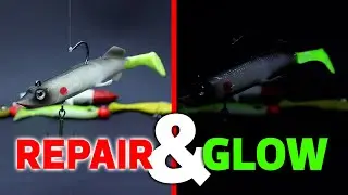 Swimbait Repair | Repairing Soft Silicon Lure with Broken Tail
