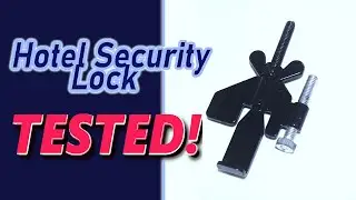PRODUCT REVIEW TEST - Universal Hotel Security Door Lock