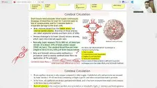 Dr Hemdan physiology 301 (CNS lecture 2): cerebral circulation and CSF