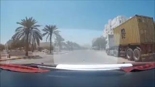 DRIVING THROUGH STREETS OF MUSCAT OMAN - #BalochonMove