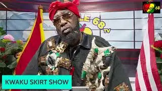 Kwaku Skirt Live On Apple68fmtv ,Ghana  Operation  Recover All Loot  And 64 Radios Downs
