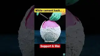 White cement hack👍 ||#shorts #youtubeshorts #viralvideo #hack #shortvideo