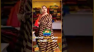 Premium Mulberry Stripes saree Collections 💕| CODE:TB354 #thanviboutique #saree