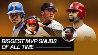 The Biggest MVP SNUBS in MLB History