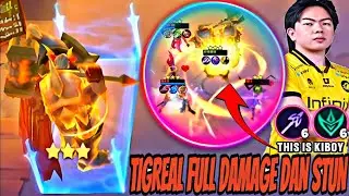 TIGREAL TITAN LANCER !! FULL DAMAGE + STUN AUTO GAK GERAK !! COMBO MAGIC CHESS UPDATE TERBARU