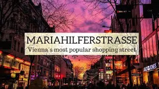Mariahilfer Stra&szlig;e - die gr&ouml;&szlig;te Einkaufsstra&szlig;e in Wien, &Ouml;sterreich