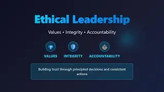 Ethical Leadership: Values, Integrity & Accountability