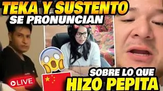 KINGTEKA and SUSTENTO speak out about what PEPITA did on her stream 😱
