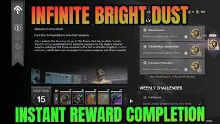 Infinite BRIGHT DUST and Instant ARMS WEEK Completion!