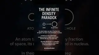 🧠 Title:The Infinite Density Paradox 🚀 Hashtags:#VoidAndMatter #InfiniteDensity #BlackHoleTheory #