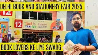Delhi Book and Stationery Fair 2025 #delhibookfair #bookfair2025 #booklover #books