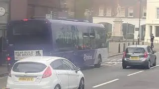 Here is the First bus 63297 on the number 8 in Staines Sunday 12 October 2025