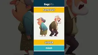 🇬🇧🇵🇱 rancour - uraza : learn English : Uczmy się angielskiego : vocabulary builder