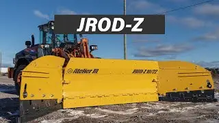 JROD-Z 10-20' Lame &agrave; neige commerciale & industrielle