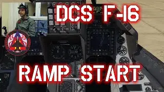 DCS F16 - RAMP START (Encendido del avion)