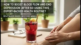 How to boost blood flow and end depression after 60 using this expert-backed health routine?