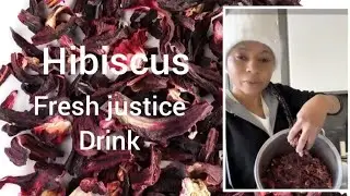 How to Make Fresh African Zobo Drink | Healthy Hibiscus Juice Recipe