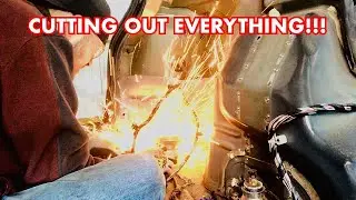 CUTTING THE RACECAR: Weight Reduction for Drag Racing (Caliber SRT4)