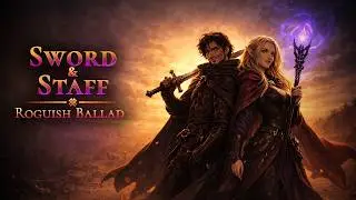 Sword & Staff | Fantasy Bard Song (Lyrics) | The Dunkestbard