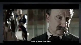 Kaiser Wilhelm I & Bismarck react to Danish retreat from Dannevirke in 1864