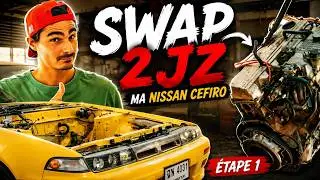 2JZ swap &ndash; Step 1: removing the engine from my NISSAN