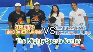 STO. NI&Ntilde;O PICKLEBALL CLUB VS SAN FRANCISCO PICKLEBALL CLUB #pickleballmatch 