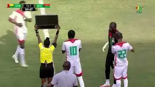 Sport: les Etalons du Burkina Faso ont battu l&rsquo;&eacute;quipe nationale de Guin&eacute;e Bissau (2 buts &agrave; 1)