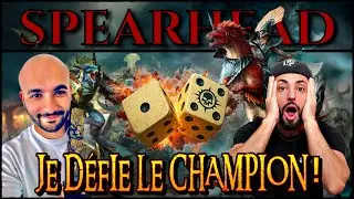 J&rsquo;AI D&Eacute;FI&Eacute; LE CHAMPION SPEARHEAD !  Seraphon VS New Idoneth
